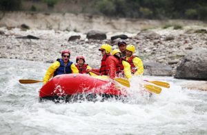 Rafting in Bhutan
